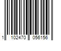 Barcode Image for UPC code 1102470056156