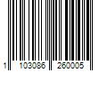 Barcode Image for UPC code 1103086260005