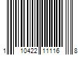 Barcode Image for UPC code 110422111168