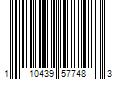 Barcode Image for UPC code 110439577483