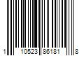 Barcode Image for UPC code 110523861818