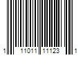 Barcode Image for UPC code 111011111231