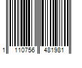 Barcode Image for UPC code 1110756481981