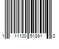 Barcode Image for UPC code 111100518910