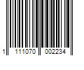 Barcode Image for UPC code 1111070002234