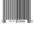 Barcode Image for UPC code 111111090900