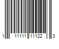 Barcode Image for UPC code 111111111223