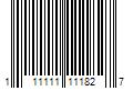 Barcode Image for UPC code 111111111827