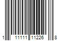 Barcode Image for UPC code 111111112268