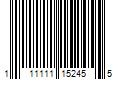 Barcode Image for UPC code 111111152455