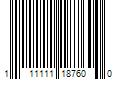 Barcode Image for UPC code 111111187600