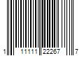 Barcode Image for UPC code 111111222677