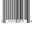 Barcode Image for UPC code 111111251714