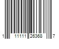 Barcode Image for UPC code 111111263687