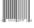 Barcode Image for UPC code 111111377773