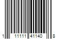 Barcode Image for UPC code 111111411408