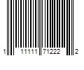 Barcode Image for UPC code 111111712222