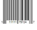 Barcode Image for UPC code 111111757247