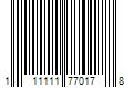 Barcode Image for UPC code 111111770178