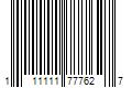 Barcode Image for UPC code 111111777627