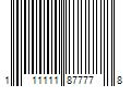 Barcode Image for UPC code 111111877778