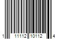 Barcode Image for UPC code 111112101124