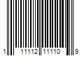 Barcode Image for UPC code 111112111109