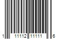 Barcode Image for UPC code 111112111116