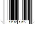 Barcode Image for UPC code 111112111277