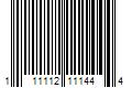 Barcode Image for UPC code 111112111444