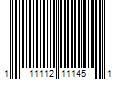 Barcode Image for UPC code 111112111451