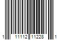 Barcode Image for UPC code 111112112281