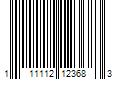 Barcode Image for UPC code 111112123683