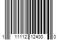 Barcode Image for UPC code 111112124000