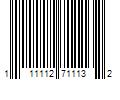 Barcode Image for UPC code 111112711132