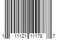 Barcode Image for UPC code 111121111787