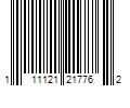 Barcode Image for UPC code 111121217762