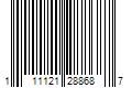 Barcode Image for UPC code 111121288687