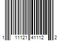 Barcode Image for UPC code 111121411122