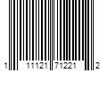 Barcode Image for UPC code 111121712212