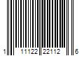 Barcode Image for UPC code 111122221126