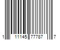 Barcode Image for UPC code 111145777877