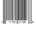 Barcode Image for UPC code 111151211266