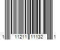 Barcode Image for UPC code 111211111321