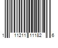 Barcode Image for UPC code 111211111826