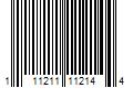 Barcode Image for UPC code 111211112144