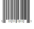 Barcode Image for UPC code 111211131121