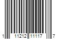 Barcode Image for UPC code 111212111177