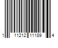 Barcode Image for UPC code 111212111894