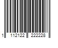 Barcode Image for UPC code 1112122222228